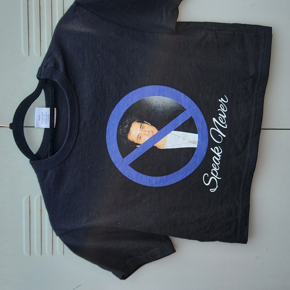 Speak Never Ft John Mayer Crop Top